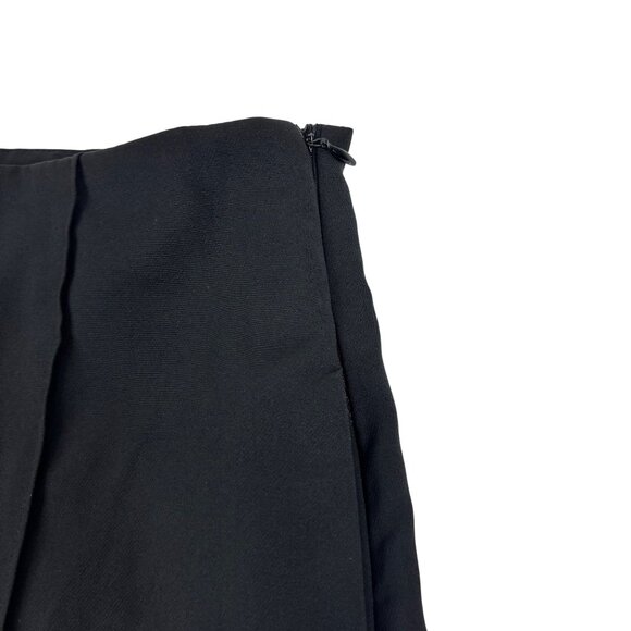 Quinn Tailored Shorts Womens Size Medium Black Mid-Rise Pin Up Style - Picture 5 of 10